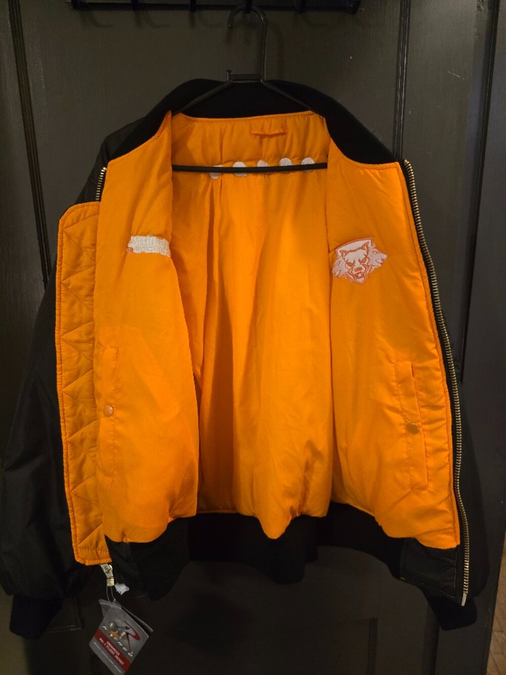 *DEADSTOCK* NWT Mens Call of Duty: Black Ops 6 Bomber Jacket / Large / Black - Picture 6 of 8